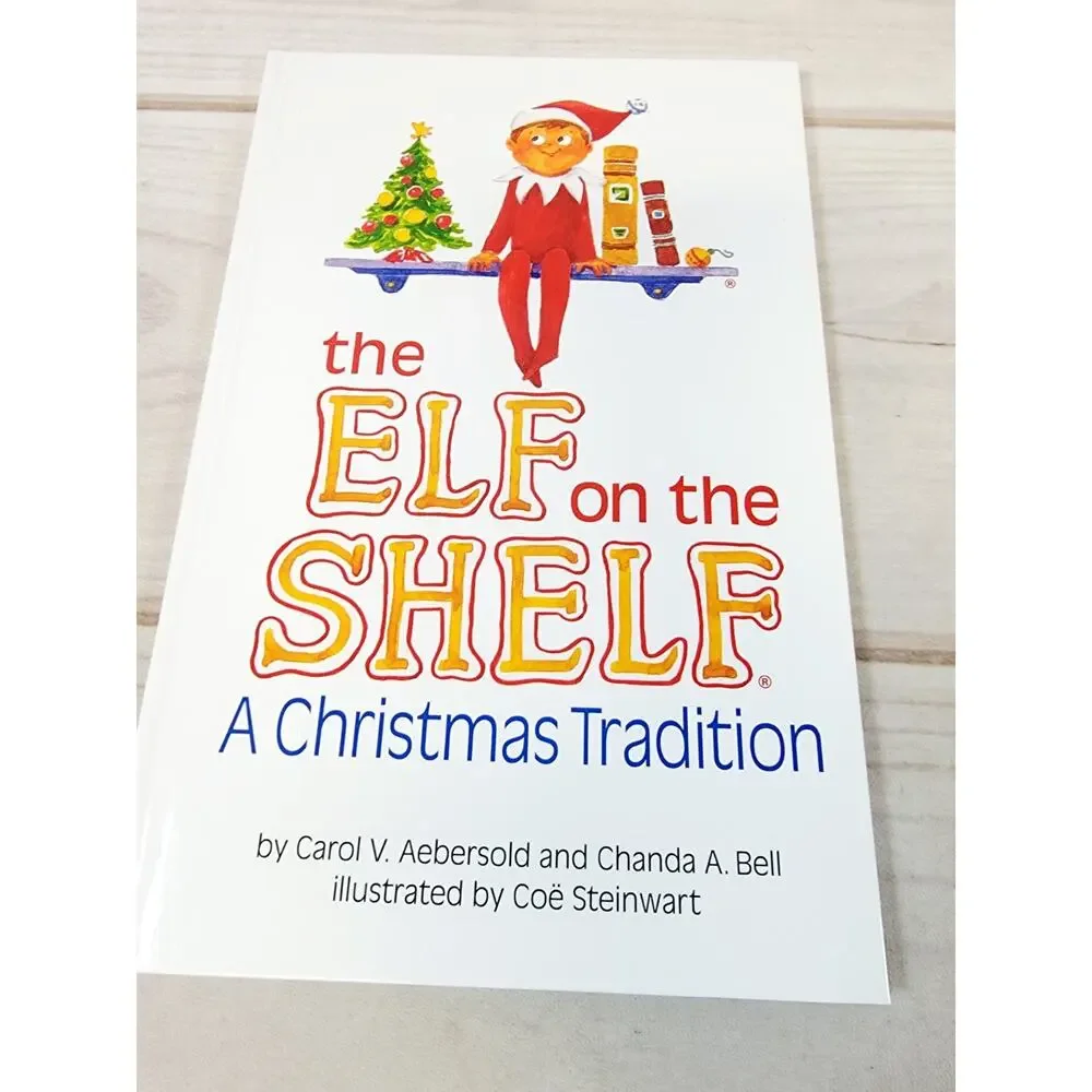 The Elf on the Shelf: A Christmas Tradition - Boy Elf with Blue Eyes, Book & Box